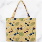 Seamless Pattern Of Sunglasses Tropical Leaves And Flowers Mini Tote Bag