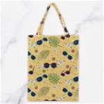 Seamless Pattern Of Sunglasses Tropical Leaves And Flowers Classic Tote Bag