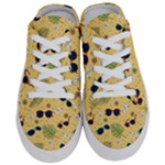 Seamless Pattern Of Sunglasses Tropical Leaves And Flowers Half Slippers