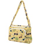 Seamless Pattern Of Sunglasses Tropical Leaves And Flowers Front Pocket Crossbody Bag