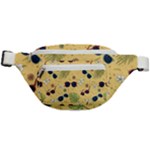 Seamless Pattern Of Sunglasses Tropical Leaves And Flowers Fanny Pack