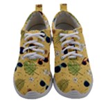 Seamless Pattern Of Sunglasses Tropical Leaves And Flowers Women Athletic Shoes