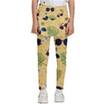 Seamless Pattern Of Sunglasses Tropical Leaves And Flowers Kids  Skirted Pants