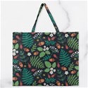 Zipper Large Tote Bag 