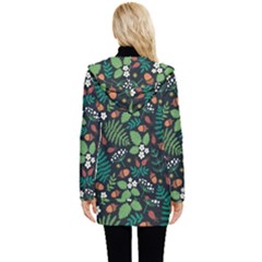 Button Up Hooded Coat  