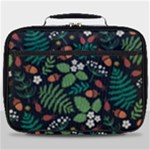 Pattern Forest Leaf Flower Motif Full Print Lunch Bag