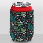 Pattern Forest Leaf Flower Motif Can Holder