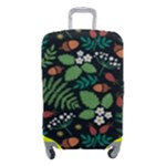 Pattern Forest Leaf Flower Motif Luggage Cover (Small)