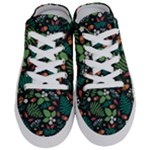Pattern Forest Leaf Flower Motif Half Slippers