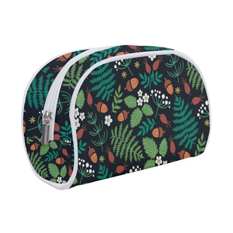 Pattern Forest Leaf Flower Motif Make Up Case (Small) from ArtsNow.com