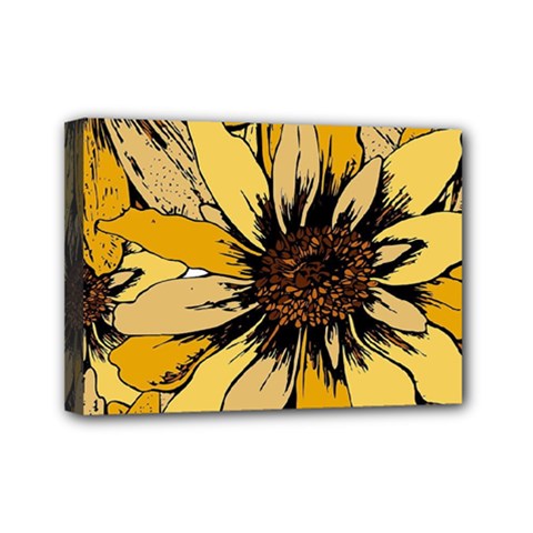 Colorful Seamless Floral Pattern Mini Canvas 7  x 5  (Stretched) from ArtsNow.com
