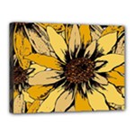 Colorful Seamless Floral Pattern Canvas 16  x 12  (Stretched)