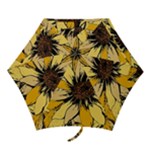 Colorful Seamless Floral Pattern Mini Folding Umbrellas