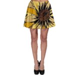 Colorful Seamless Floral Pattern Skater Skirt