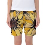 Colorful Seamless Floral Pattern Women s Basketball Shorts