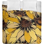 Colorful Seamless Floral Pattern Duvet Cover Double Side (King Size)