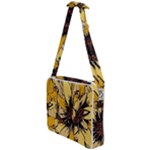 Colorful Seamless Floral Pattern Cross Body Office Bag