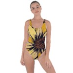 Colorful Seamless Floral Pattern Bring Sexy Back Swimsuit