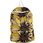 Colorful Seamless Floral Pattern Foldable Lightweight Backpack