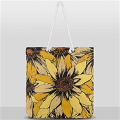 Full Print Rope Handle Tote (Large) 