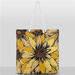 Full Print Rope Handle Tote (Large) 