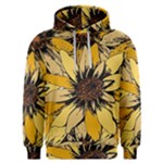 Colorful Seamless Floral Pattern Men s Overhead Hoodie
