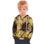 Colorful Seamless Floral Pattern Kids  Overhead Hoodie