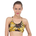Colorful Seamless Floral Pattern Basic Training Sports Bra