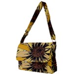 Colorful Seamless Floral Pattern Full Print Messenger Bag (S)