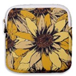 Colorful Seamless Floral Pattern Mini Square Pouch