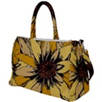 Colorful Seamless Floral Pattern Duffel Travel Bag