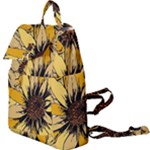 Colorful Seamless Floral Pattern Buckle Everyday Backpack