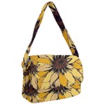 Colorful Seamless Floral Pattern Courier Bag