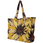 Colorful Seamless Floral Pattern Simple Shoulder Bag