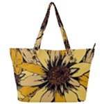 Colorful Seamless Floral Pattern Full Print Shoulder Bag