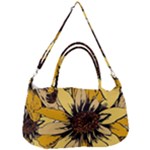 Colorful Seamless Floral Pattern Removable Strap Handbag