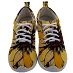 Colorful Seamless Floral Pattern Mens Athletic Shoes