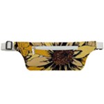 Colorful Seamless Floral Pattern Active Waist Bag