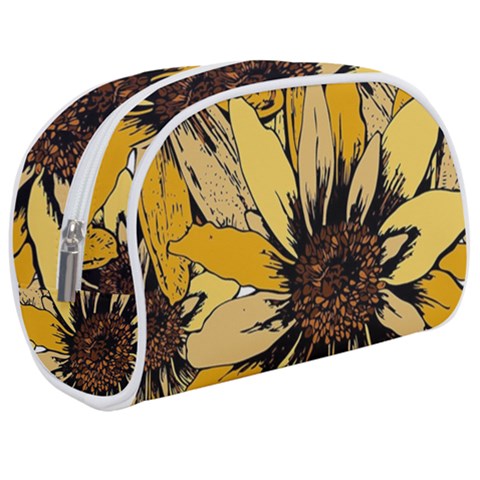 Colorful Seamless Floral Pattern Make Up Case (Medium) from ArtsNow.com