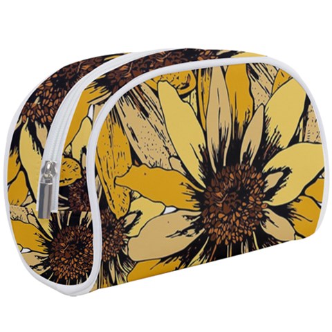Colorful Seamless Floral Pattern Make Up Case (Large) from ArtsNow.com