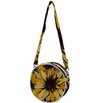 Colorful Seamless Floral Pattern Crossbody Circle Bag