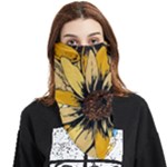 Colorful Seamless Floral Pattern Face Covering Bandana (Triangle)