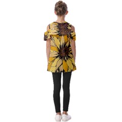 Fold Over Open Sleeve Top 