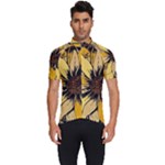 Colorful Seamless Floral Pattern Men s Short Sleeve Cycling Jersey