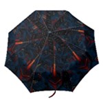 Architecture City Pixel Art Folding Umbrellas