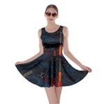 Architecture City Pixel Art Skater Dress