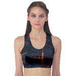 Architecture City Pixel Art Fitness Sports Bra