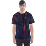 Architecture City Pixel Art Men s Sport Mesh T-Shirt