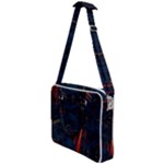 Architecture City Pixel Art Cross Body Office Bag