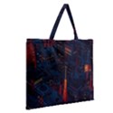 Zipper Large Tote Bag 